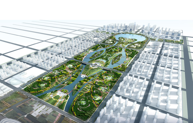中国中铁承建的园博园开园配套项目圆满完成